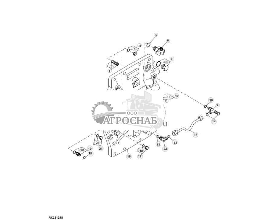DIFFERENTIAL CASE COVER (MST) (FRONT) 